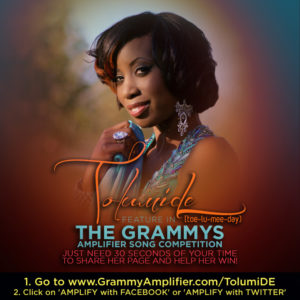 Grammys features TolumiDE in Amplifier Song Competition Grammys features TolumiDE in Amplifier Song Competition